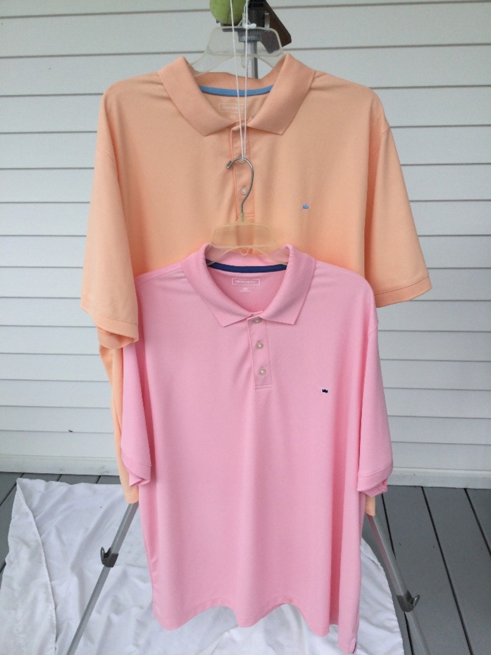 Crown & Ivy Men’s Polo Golf Shirts, size XXL, Lot of 2